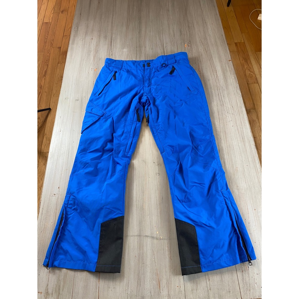 Slalom Womens Blue Waterproof‎ Ski Snowboard Pants 958F14SLW04 Cobalt